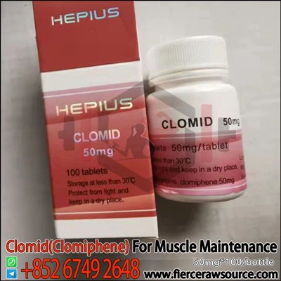 HEPIUS Clomid(Clomifeno) 50mg CAS:911-45-5